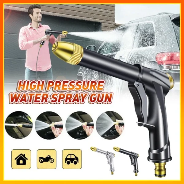 93927c927cf29fd161c71679b0b83e30.webp Car High Pressure Water Spray Gun Long Nozzle Sprinkler Cleaning Cars Wash Gardening Outdoor Lawn Garden Plants Watering Spray Sprinklers Cleanings Tool
