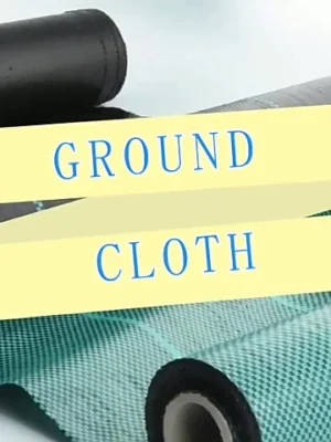 100M Warna Hijau Hitam Weed Control Mat Pertanian Plastic Cover