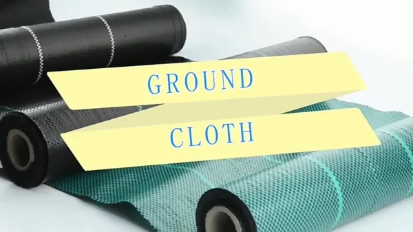 100M Warna Hijau Hitam Weed Control Mat Pertanian Plastic Cover