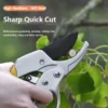 my-11134207-7r98y-lzhe0o9wq5bd7c.webp Garden Pruning Shears Gardening Professional Grafting Scissors Twig Vine Fruit Tree Gardening Kit Spring Handles
