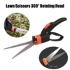 sg-11134201-7rd4a-m799ruxrin01c7.webp Grass Shears Hedge Shears Gardening Tools Handheld Lawn Trimming Borders Garden Bushes Rotate Sharp