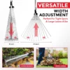 Stainless Steel Leaf Rake Grass Rake Gardening Tool
