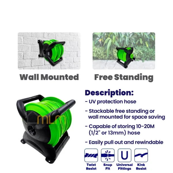 sg-11134253-825zq-mj4g8iy4aosmf8.webp VIP Stackable Garden Hose Reel Set 20Meter 15Meter with wall mounting UV Garden Hose Roller and Rack